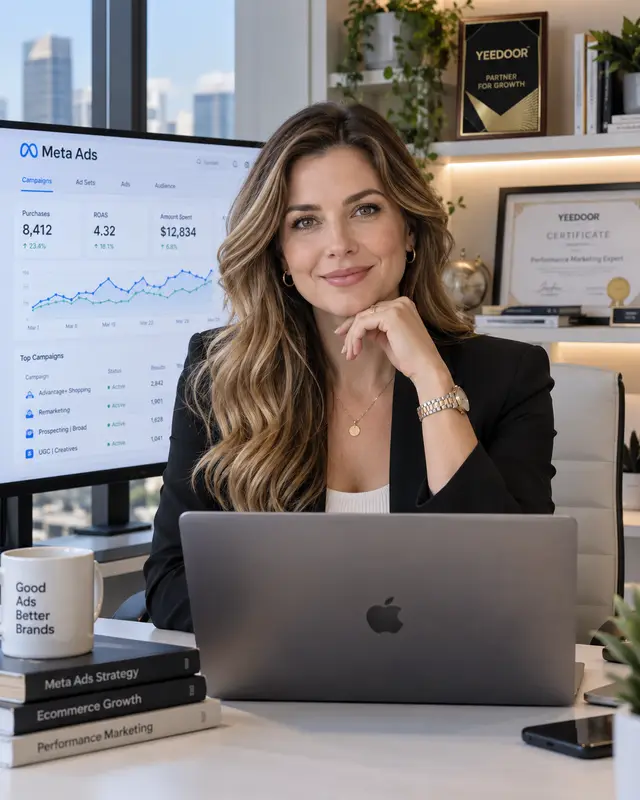 Claire Bennett, YEEDOOR Meta Ads Strategist